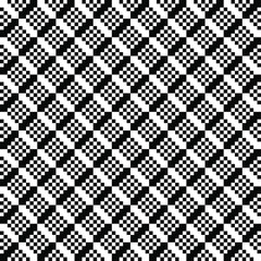 Seamless geometric pattern. Black and white texture. Abstract background.