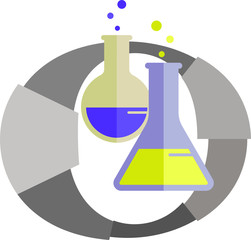 Fototapeta premium Beaker Icon