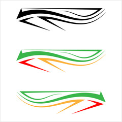 Vehicle Graphics, Stripe : Vinyl Ready Design