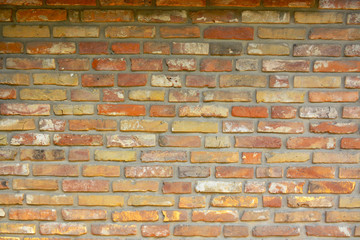 Brick wall. Beautiful texture, design, background wallpaper