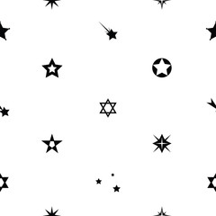 star seamless pattern background icon.