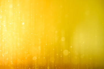 Abstract Yellow bokeh Background