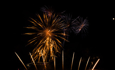 Obraz premium Feu d'artifice de Monaco