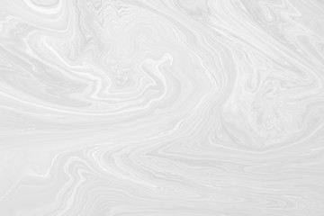Fototapeta na wymiar White Acrylic Pour Color Liquid marble abstract surfaces Design.