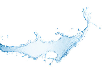 Water splash isolated this has clipping path.