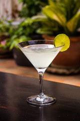 a  margarita cocktail