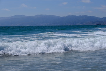  Pacific ocean off the coast of los Angeles