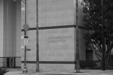 Elements and details of the facade of buildings in Los Angeles