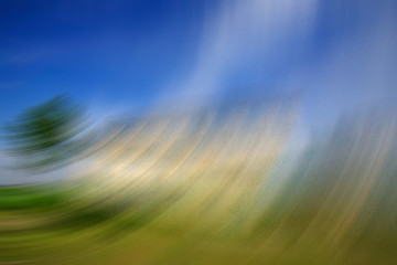 Rotating background material