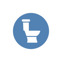 toilet icon illustration isolated vector sign symbol