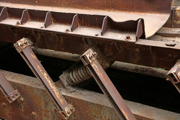 abandoned mechanical equipment