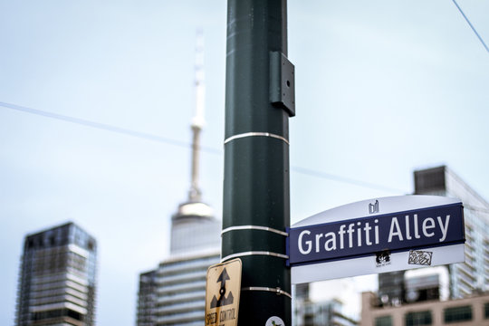 Graffiti Alley In Toronto