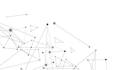 sfondo, connessioni, linee, punti, internet, design