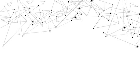 sfondo, connessioni, linee, punti, internet, design