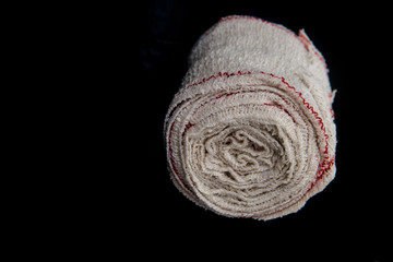 soft tissue sanitary bandage for breaks, wounds and immobilizations