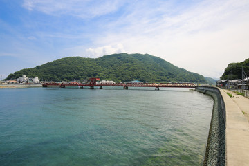 愛媛県大洲市　長浜大橋