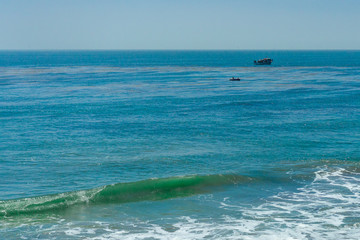 sea and blue sky