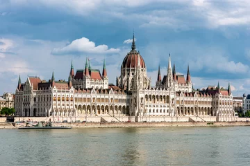 Foto op Plexiglas Das Parlamentsgebäude in Budapest, der Hauptstadt Ungarns © Frank Wagner