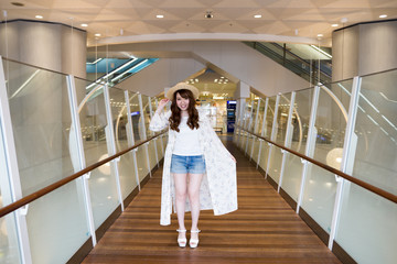 Berry cute Japanese young woman.