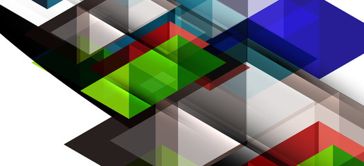 Colorful repeating triangles modern geometric in contemporary style on white background. Abstract geometric shape. Modern stylish texture