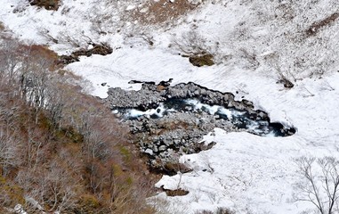 《鳥海山の残雪》秋田県