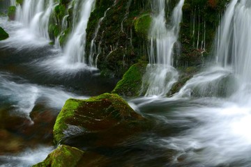 Fototapeta premium 《元滝伏流水》秋田県にかほ市