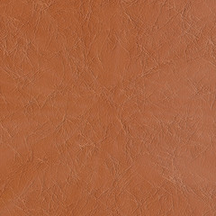 Fototapeta premium Brown leather skin for background texture.
