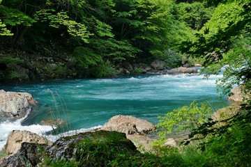 《抱返り渓谷》秋田県仙北市