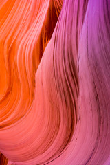 Antelope Canyon in the Navajo Reservation near Page, Arizona, USA