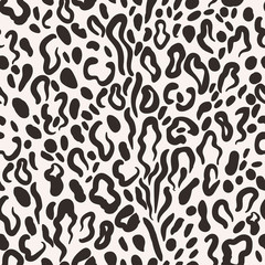 Animal vector print with leopard ornament, wallpaper, pattern  ideal ofr textile designs