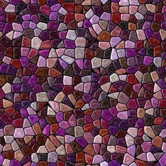 surface floor marble mosaic pattern seamless square background with black grout - dark red, burgundy, wine, purple, violet, lilac, pink, brown, mauve, berry color