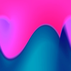 Wavy colorful blurred background.