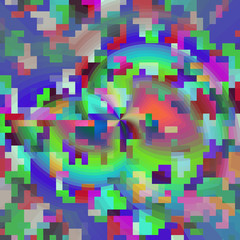 Abstract digital art background.