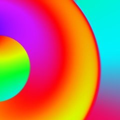 Glowing abstract multicolored background.