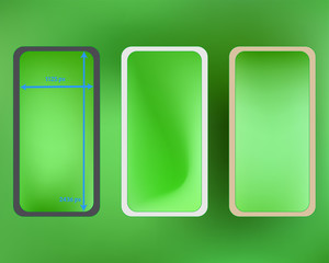 Mesh, lime colored phone backgrounds kit.