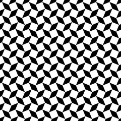 monochrome op art pattern. seamless vector background.