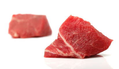 raw beef steak
