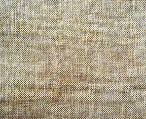 Textured  background of gray crumpled canvas          