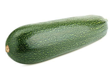zucchini isolated on white background, clipping path, full depth of field