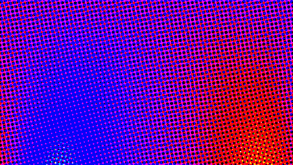 Glowing abstract halftone background.