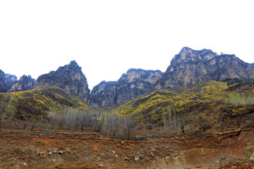 Natural scenery in mountain area
