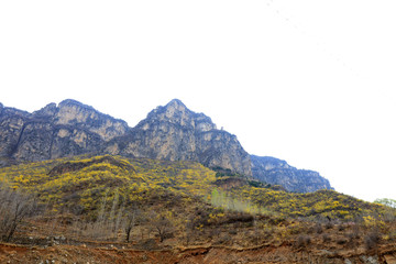 Natural scenery in mountain area