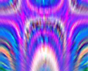 Colorful abstract glowing blurred shapes.