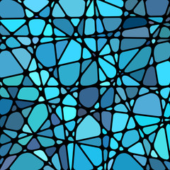 Fototapeta premium abstract vector stained-glass mosaic background