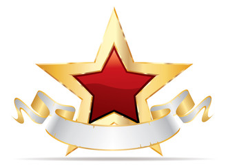 star red banner sharp