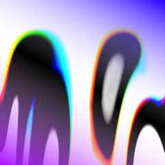 Futuristic abstract multicolored background.