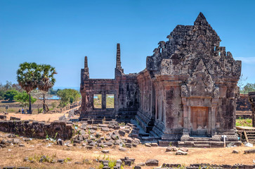 Wat Phou temple in Southern Laos - 283351906