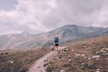 Obraz premium Hiking