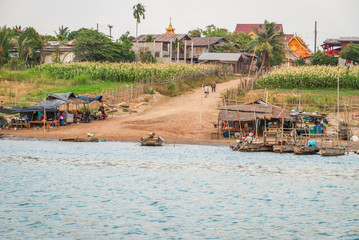 Champassak - Local port on Mekong River