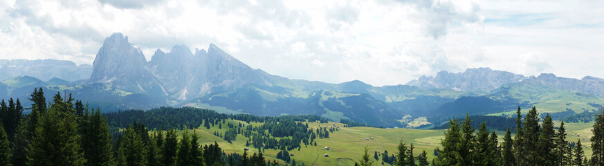 Fototapeta premium Alpe di Siusi/Seiser Alm